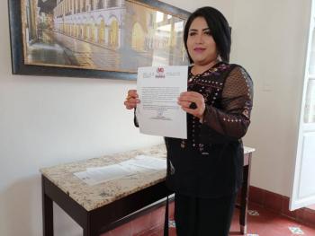 Declina Bibiana Lizardo a favor de Claudia Anaya