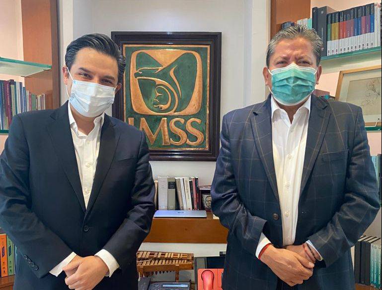 Se reúne gobernador electo con director general del IMSS