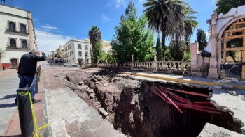 Socav&oacute;n de Villalpando, riesgo comunitario