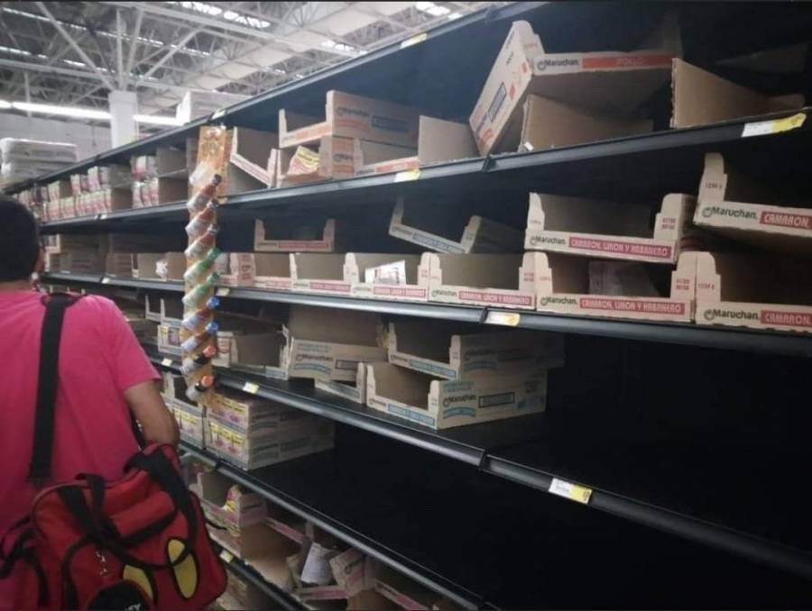 Reportan compras de pánico de Maruchan y otras sopas instantáneas