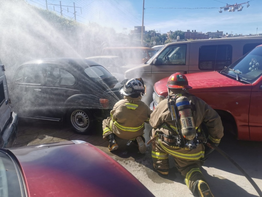 Realizan simulacro en Central de Abasto