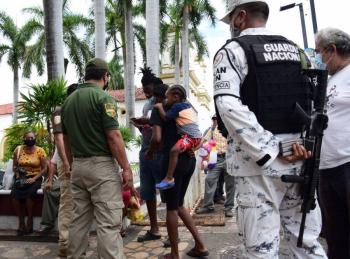 Guardia Nacional afirma que disparos a vehículo con migrantes fue en defensa propia