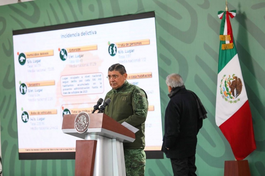 Delinea titular de Sedena plan de apoyo contra criminalidad