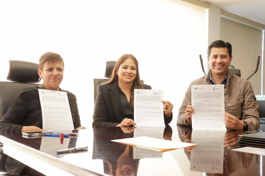Firma Gobierno de Monreal Convenio de Coordinación Institucional con Guadalupe