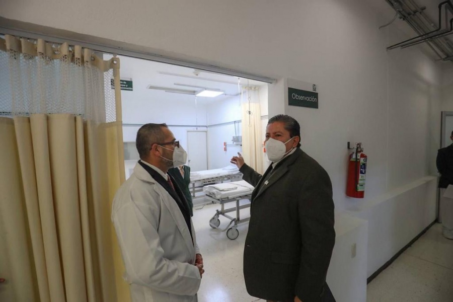 Ante contagios, realiza Gobierno reconversión hospitalaria