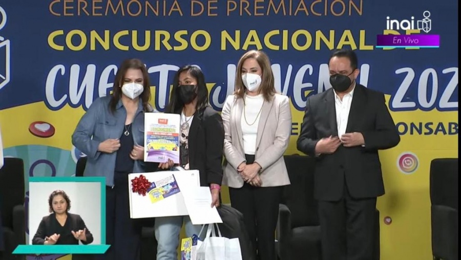 Premian a ganadores de concurso Ciberconvivencia Responsable