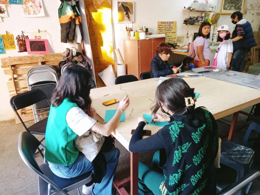 En Taller Membrillo todos pueden crear gráfica