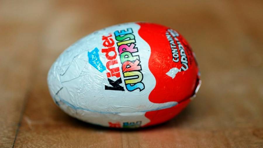 Chocolates Kinder, retirados de la venta en Europa tras casos de salmonelosis