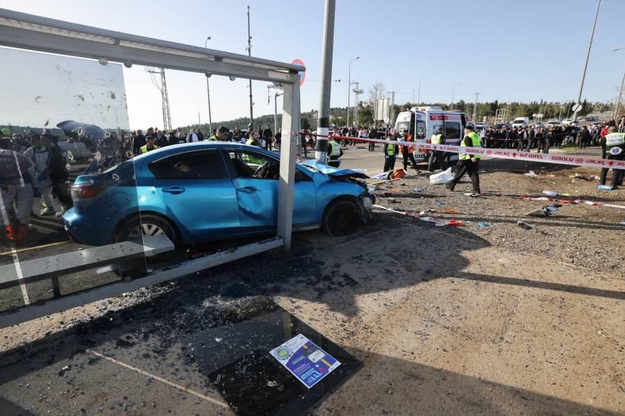 Al menos dos muertos, incluyendo un niño, en un atentado con auto en Jerusalén Este