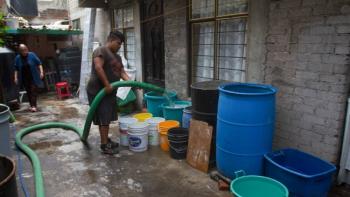 Paro de Pozo deja sin agua a 12 colonias en Veracruz