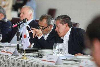 Celebran empresarios que se cristalice gestioacuten de David Monreal para disminuir el costo del gas natural en Zacatecas